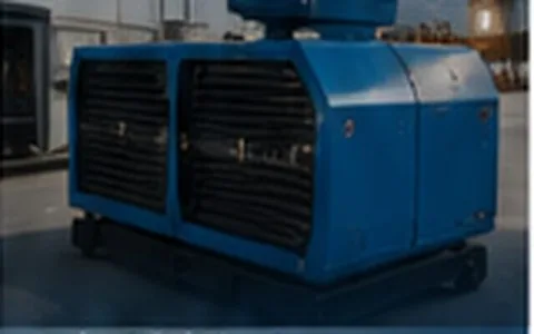 Blue industrial hydrogen generator unit